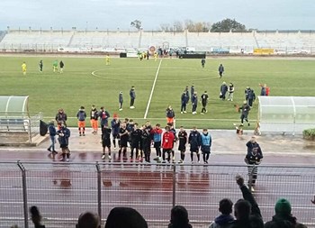 Canosa Calcio, Caputo e Loseto firmano il 2-0 al Real Siti e la terza vittoria consecutiva