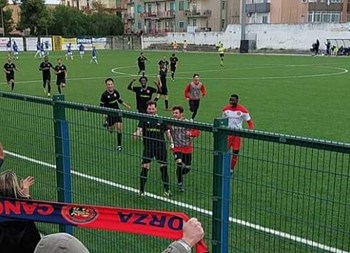 Il Canosa ritrova i tre punti: prima vittoria esterna dell’anno in casa dell’U.C. Bisceglie per 0-1