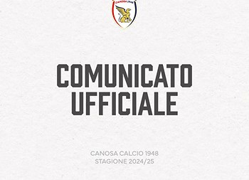 Aggressioni verbali alla squadra. Il Canosa Calcio sceglie la linea dura: silenzio stampa ed allenamenti a porte chiuse