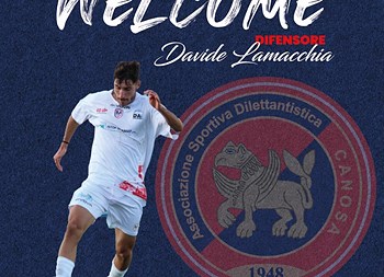 Duttilità e freschezza: Davide Lamacchia approda in rossoblù
